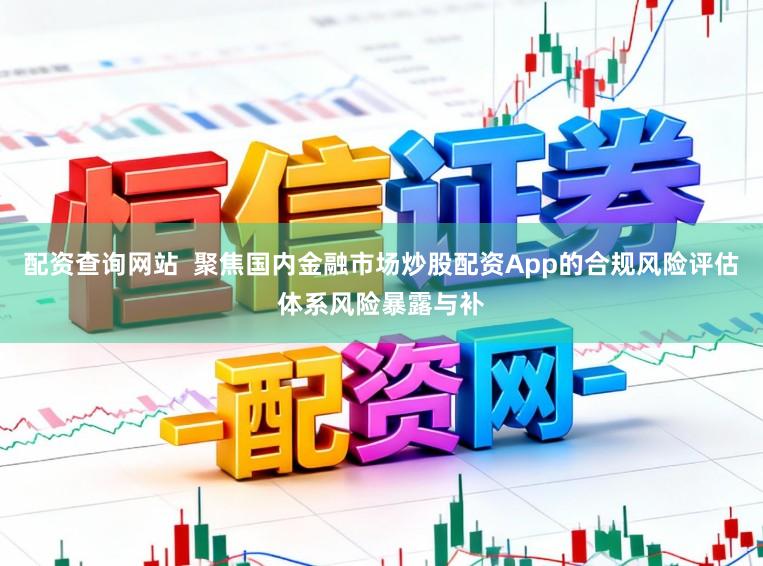 配资查询网站  聚焦国内金融市场炒股配资App的合规风险评估体系风险暴露与补