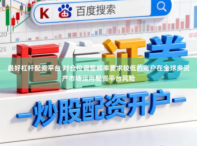 最好杠杆配资平台 对仓位调整频率要求较低的账户在全球多资产市场运用配资平台风险